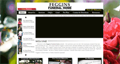 Desktop Screenshot of fegginsfuneralhomeva.com